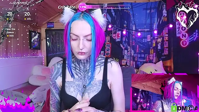 NekoCyber online show from November 15, 2025, 4:49 am