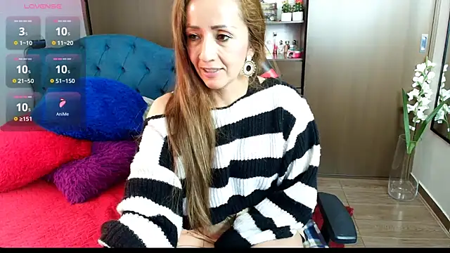 valeria teiku online show from October 19, 2025, 8:55 pm