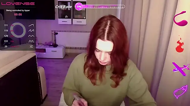 RinaDevil online show from October 18, 2025, 2:30 pm