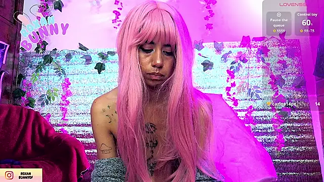 Snapshot of Roxanbunny1 chatting on February 20, 2026, 6:26 am Roxanbunny1 online show from February 20, 2026, 6:26 am