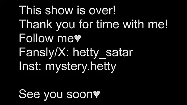 Hetty satar online show from February 28, 2025, 2:42 am