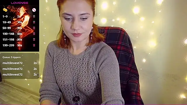 Snapshot of RedHeadSTARx chatting on January 13, 2025, 4:41 pm RedHeadSTARx online show from January 13, 2025, 4:41 pm