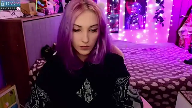 Snapshot of Violet_Noir chatting on January 24, 2025, 6:57 am Violet Noir online show from January 24, 2025, 6:57 am