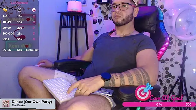 Xein WoIf online show from October 13, 2025, 2:35 am