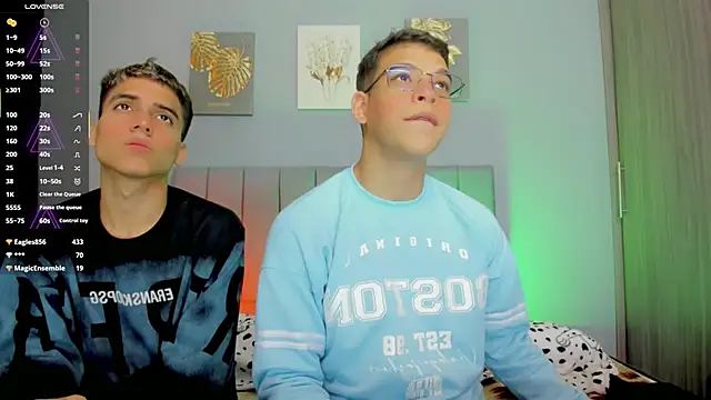 Snapshot of jake_and_joaquin chatting on March 1, 2025, 6:24 am jake and joaquin online show from March 1, 2025, 6:24 am