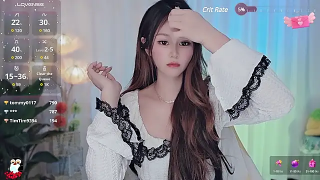 Aimee-520 online show from March 9, 2025, 9:24 am