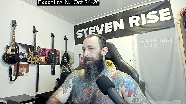 StevenRiseNYC online show from October 15, 2025, 12:53 am