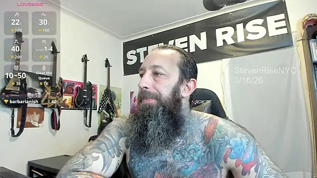 StevenRiseNYC online show from March 17, 2026, 12:24 am