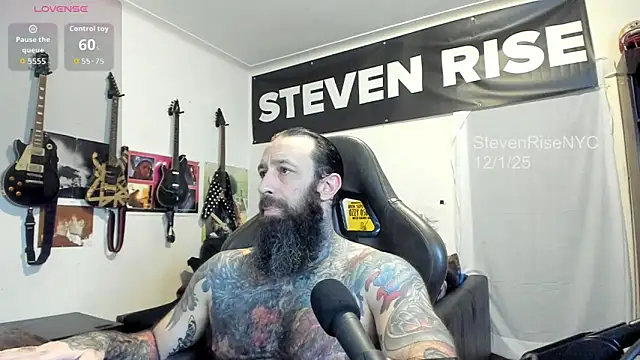 StevenRiseNYC online show from December 2, 2025, 1:17 am