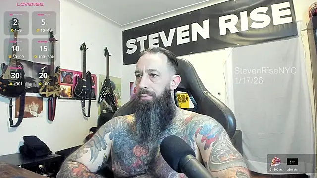 StevenRiseNYC online show from January 17, 2026, 12:42 pm