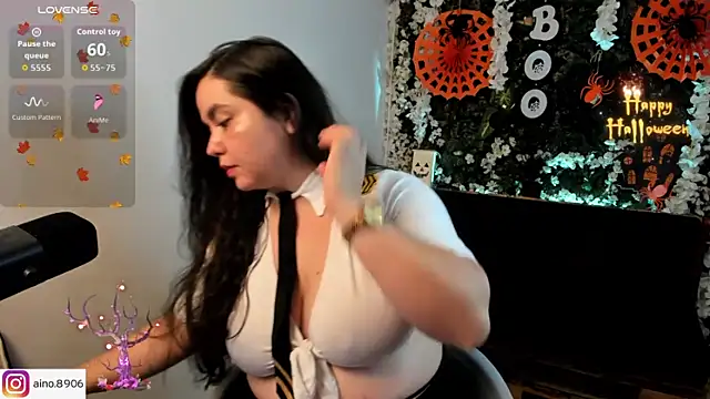 Snapshot of ainohacarter_89 chatting on October 17, 2025, 12:36 am ainohacarter 89 online show from October 17, 2025, 12:36 am